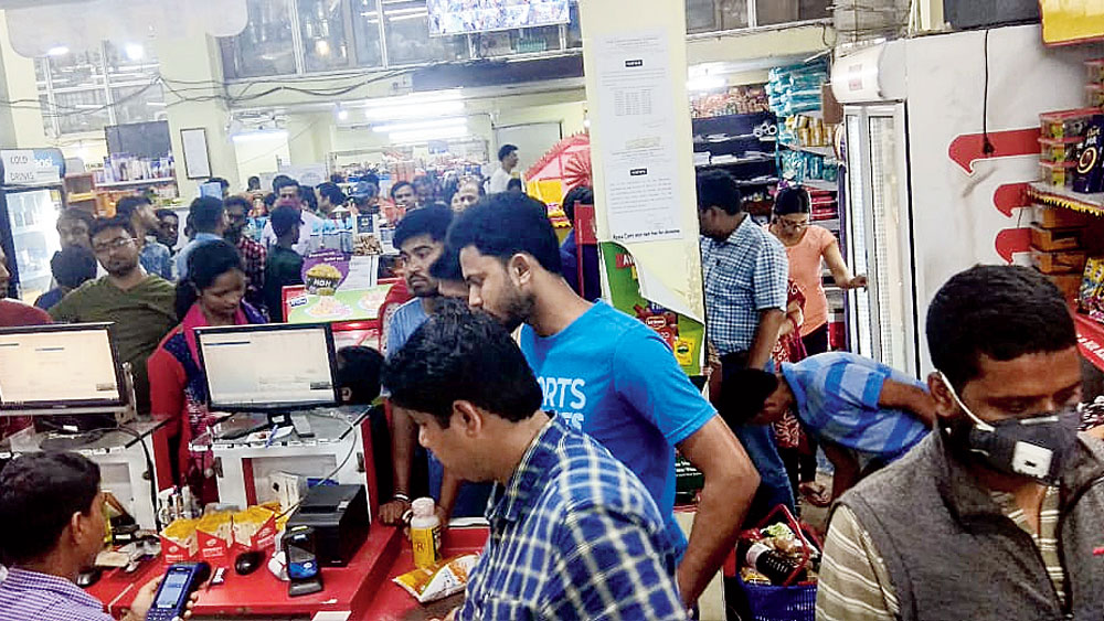 Coronavirus in India: People rushes in to buy sanitizers after being available in the market