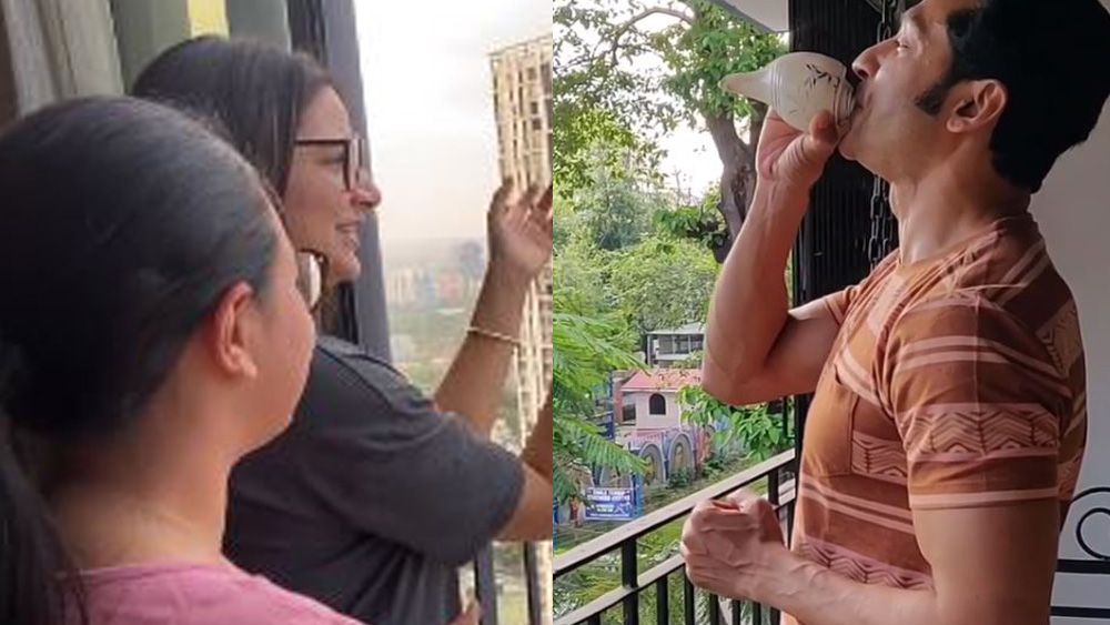 বাদ গেল না টলিউডও। শহরের বুকে রোদের আলো কমে আসতেই এক অন্য চেহারা নিল দেশ। পাড়ার মা কাকিমা থেকে সেলেব-এই দুঃসময়ে নিরন্তর খেটে চলা মানুষগুলোর জন্য কোথাও গিয়ে এক হয়ে গেলেন সবাই।