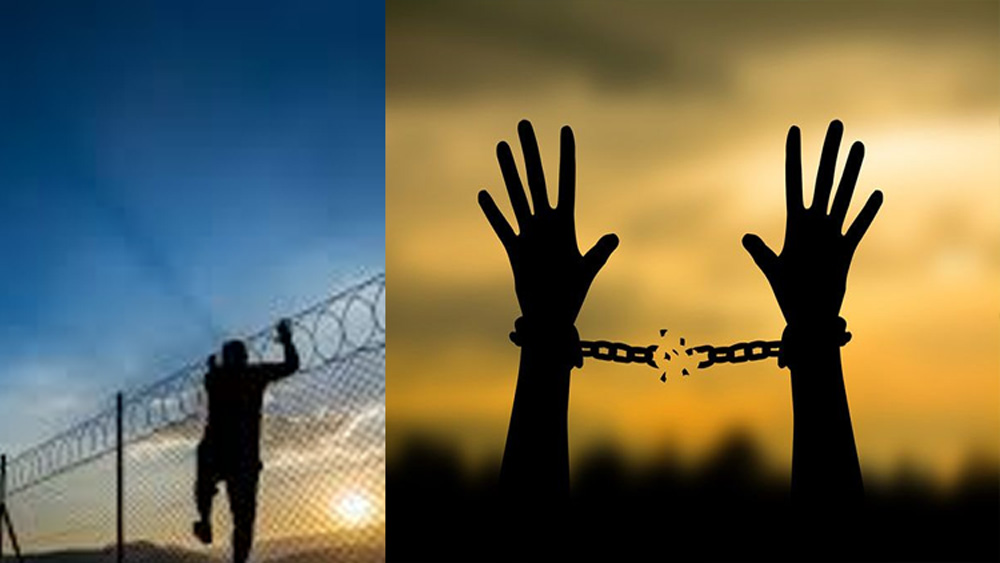 হাসপাতালের দরজার নকল চাবি জোগাড় করে সে। পালানোর জন্য বেছে নেয় রাত ২টো নাগাদ সময়কে। সে সময় হাসপাতালে রক্ষীবদল হত। প্রথমে ২০ ফুট উঁচু হাসপাতালের প্রাচীর, তারপর ৩০ ফুট উঁচু জেলচত্বরের মূল প্রাচীর বেয়ে ওঠে সে।