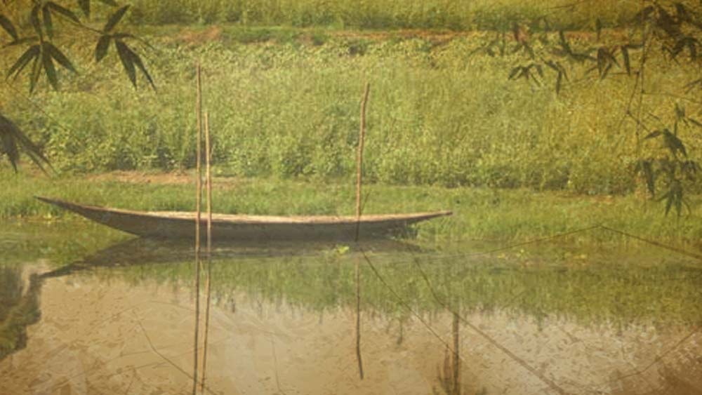 তিনি জানতেনও না কোন বনে তাঁর হরিণশাবককে ছেড়ে দেওয়া হয়েছে। তিনি উদ্দেশ্যহীন ভাবে ডিঙি ভাসালেন দক্ষিণ দিক বরাবর। কত দিন ধরে ভেসে থাকলেন, নিজেও জানতেন না। এক দিন হঠাৎই নদীর পারে ঘন বনের মধ্যে দেখলেন একটি হরিণশাবককে। তাঁর দৃঢ় বিশ্বাস হল, এটাই তাঁর হারিয়ে যাওয়া পোষ্য।