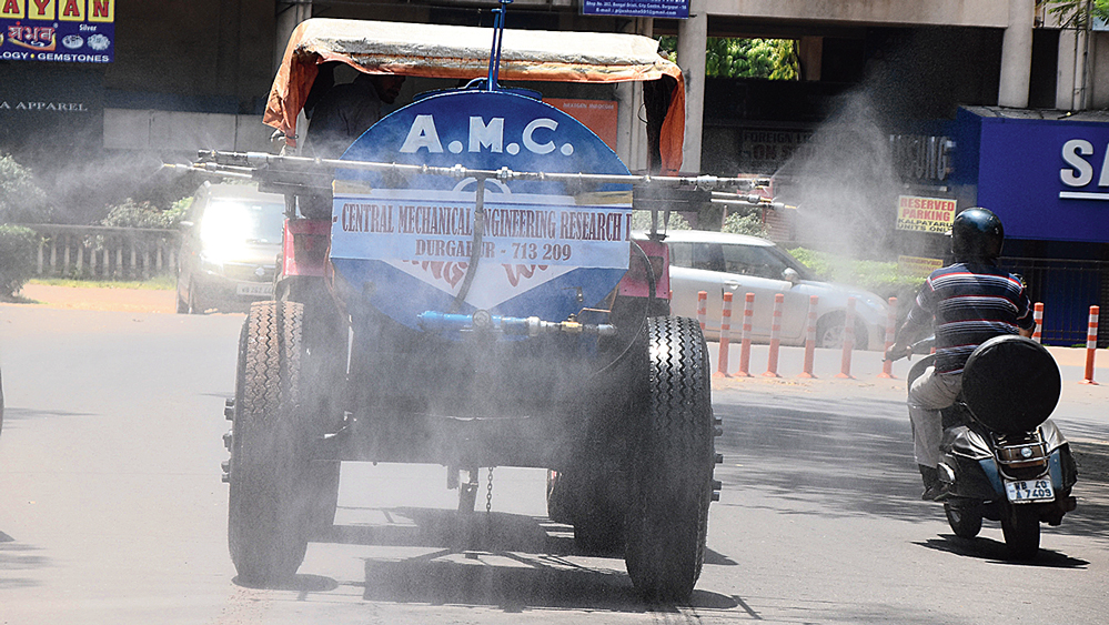 Coronavirus in India: Demand of tractors to kill germs in areas