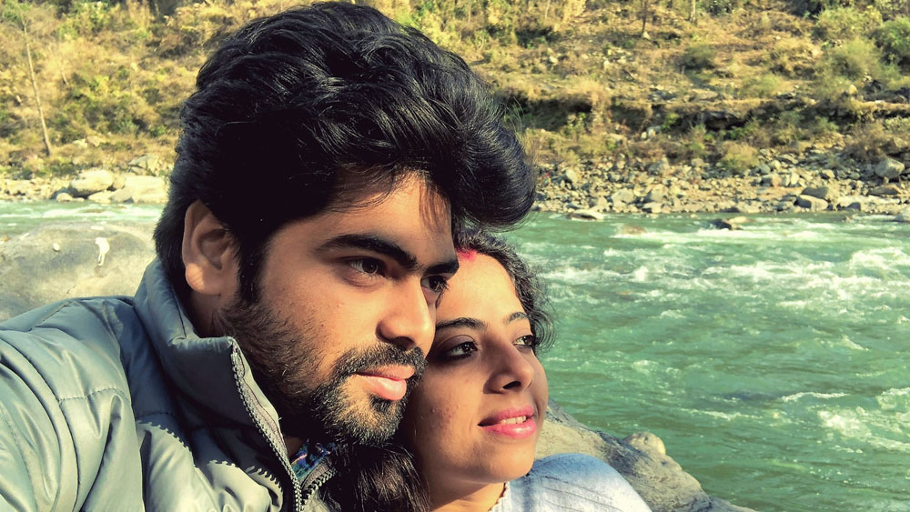 ২০১৭-র ফেব্রুয়ারিতে  নিলয় মজুমদারের সঙ্গে সাতপাকে বাঁধা পড়েন অমৃতা। নিলয় জিয়াগঞ্জেরই ছেলে। পেশায় সাউন্ড প্রোগ্রামার।