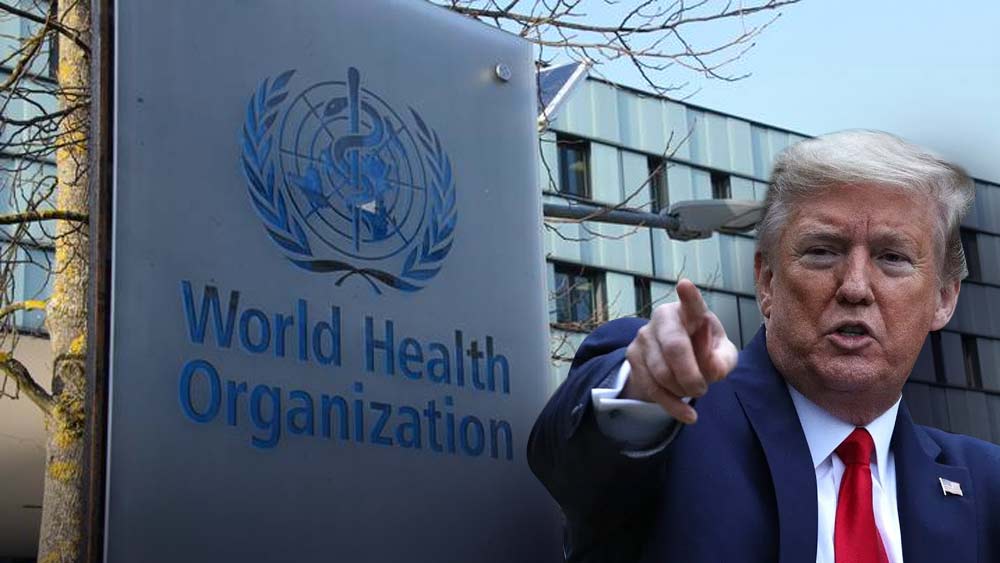 বিশ্ব স্বাস্থ্য সং‌স্থার ওয়েবসাইট অনুযায়ী, তাদের কাছে এসে পৌঁছনো আর্থিক সাহায্যের ১৪.৬৭ শতাংশই আসে মার্কিন যুক্তরাষ্ট্র থেকে। সারা বিশ্বে আমেরিকা-ই সবথেকে বেশি সাহায্য করে হু-কে।