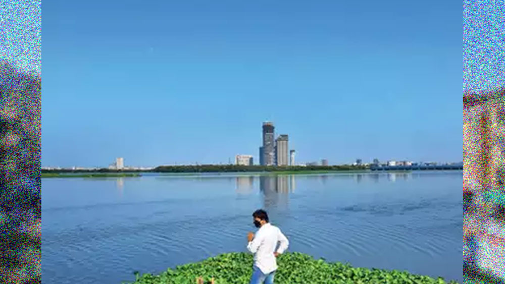 কালো কুচকুচে যমুনার জলও নীল হয়ে ধরা দিয়েছে। সোশ্যাল মিডিয়ায় এমন বেশ কিছু ছবিতে সিলমোহর দিয়েছে কেন্দ্রীয় জলশক্তি মন্ত্রকও।