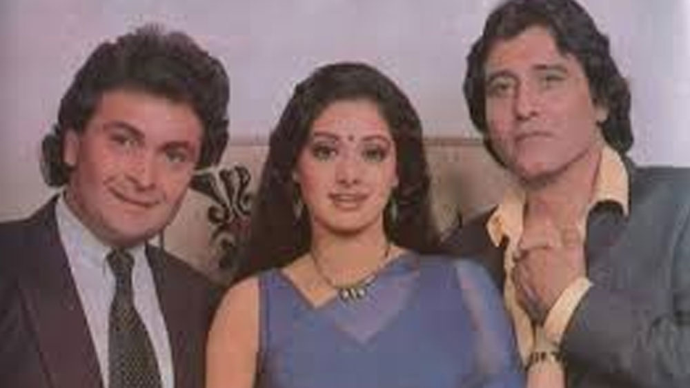 ‘চাঁদনী’র দুই হিরো, ঋষি কপূর এবং বিনোদ খন্নার নামও একই ভাবে প্রথমে ভাবেননি যশ চোপড়া।