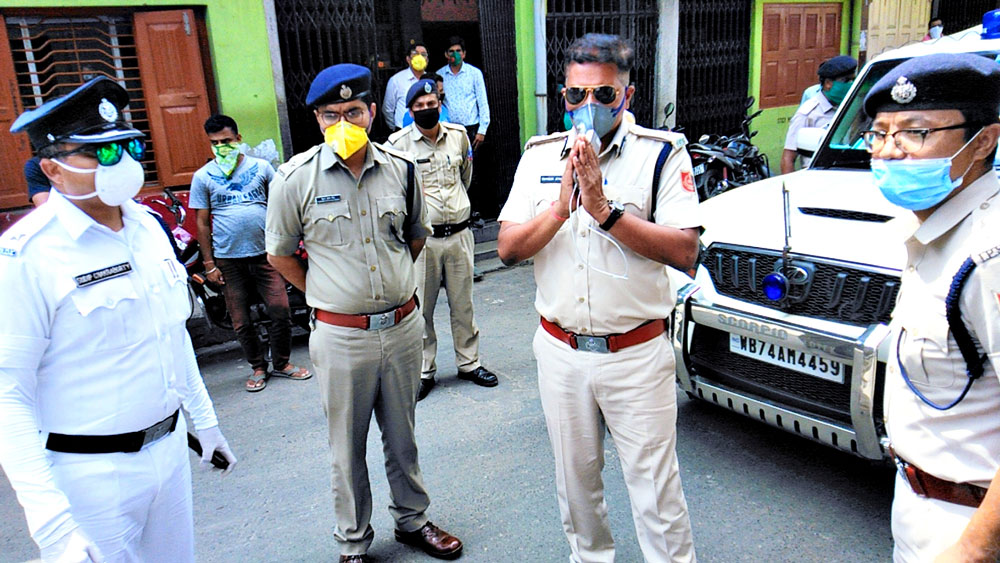 Coronavirus In North Bengal: Police Commissioner Tripurari keeps eye on the situation
