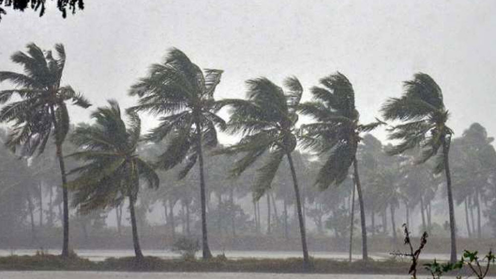 স্থলভূমিতে আছড়ে এর গতিবেগ হতে পারে ঘণ্টায় ১৫৫-১৬৫ কিলোমিটার। ঘূর্ণনের গতি ১৮৫ কিলোমিটারও হতে পারে।