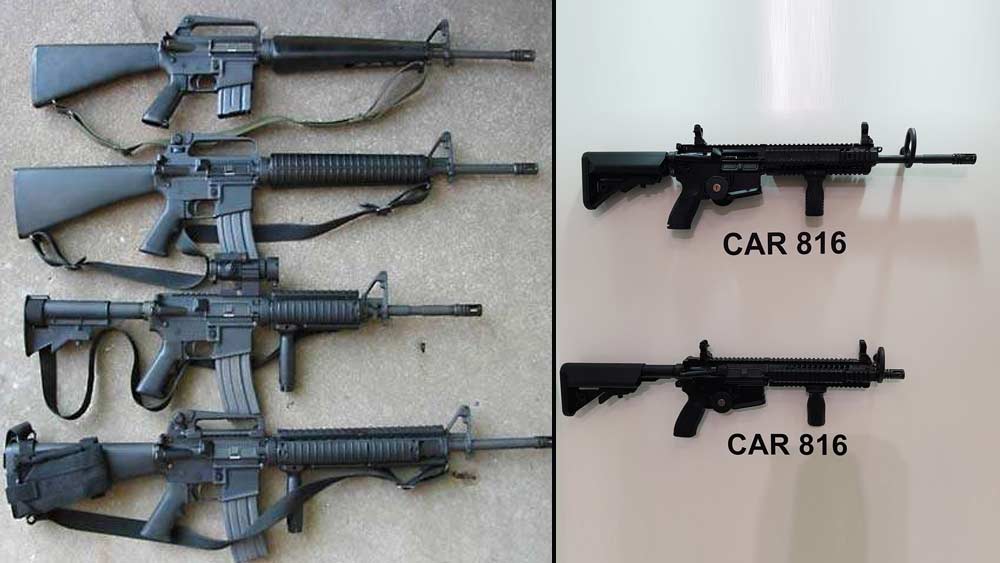 অটোম্যাটিক কালাশনিকভ সিরিজের স্বয়ংক্রিয় রাইফেল ছাড়াও, ভারতের হাতে রয়েছে বিপুল পরিমাণ আগ্নেয়াস্ত্রের সম্ভার। তার মধ্যে রয়েছে টি ৯১অ্যাসল্ট রাইফেল, কার ৮১৬, টিআরজি এম ১০, এম ২৪৯, বিভিন্ন মডেলের মেশিন গান-সহ বহু আগ্নেয়াস্ত্র।