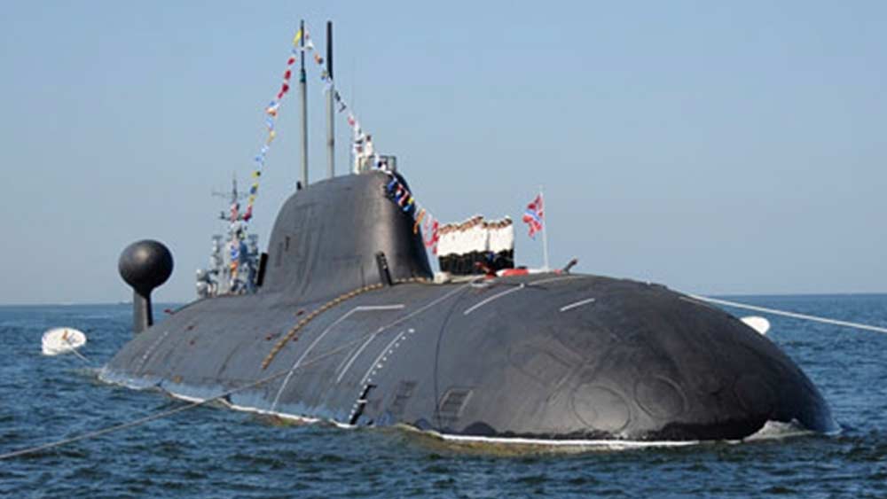 রাশিয়ার থেকে লিজে নেওয়া আইএনএস চক্র।