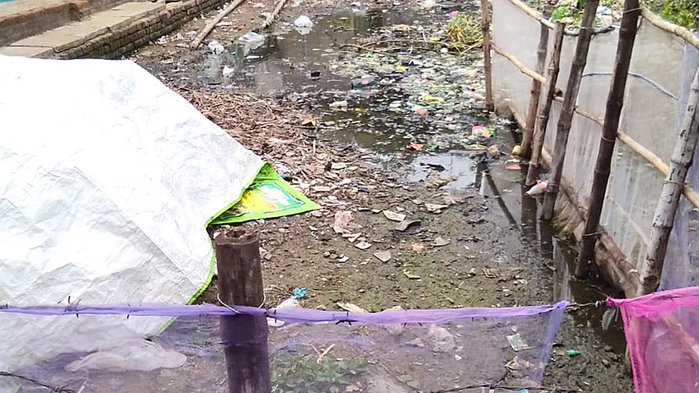 Clean-up work yet to begin in full swing to prevent the spread of Dengue