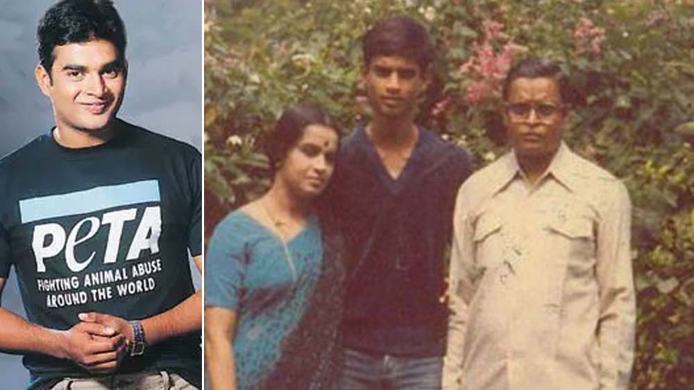 মাধবন এবং তাঁর বোন দু’জনেই মেধাবী পড়ুয়া। তাঁর বোন পেশায় সফটওয়্যার ইঞ্জিনিয়ার। অভিনেতা হয়ে গেলেও মাধবন কলেজের প্রথম সারির ছাত্রদের মধ্যে এক জন ছিলেন। তিনি ইলেট্রনিক্সে বিএসসি করেন। এনসিসি ক্যাডেট হিসেবেও তাঁর সুনাম ছিল।