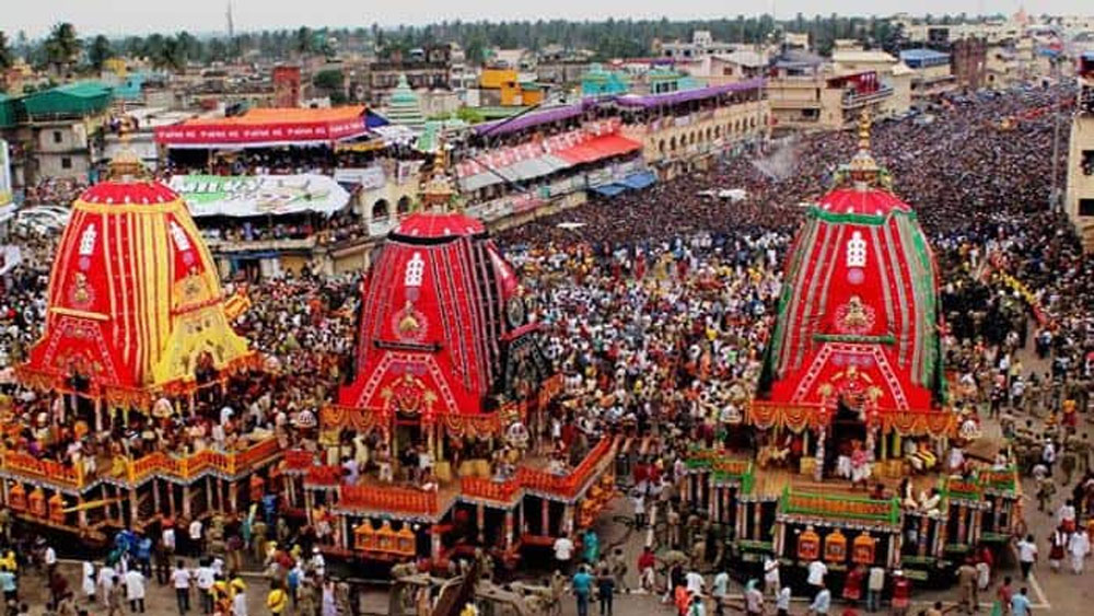 করোনা-বিধি মেনে রথযাত্রা কী ভাবে করা সম্ভব, এ নিয়ে আগামী সপ্তাহে চূড়ান্ত সিদ্ধান্ত নেবে নবীন পট্টনায়কের সরকার। —ফাইল চিত্র।