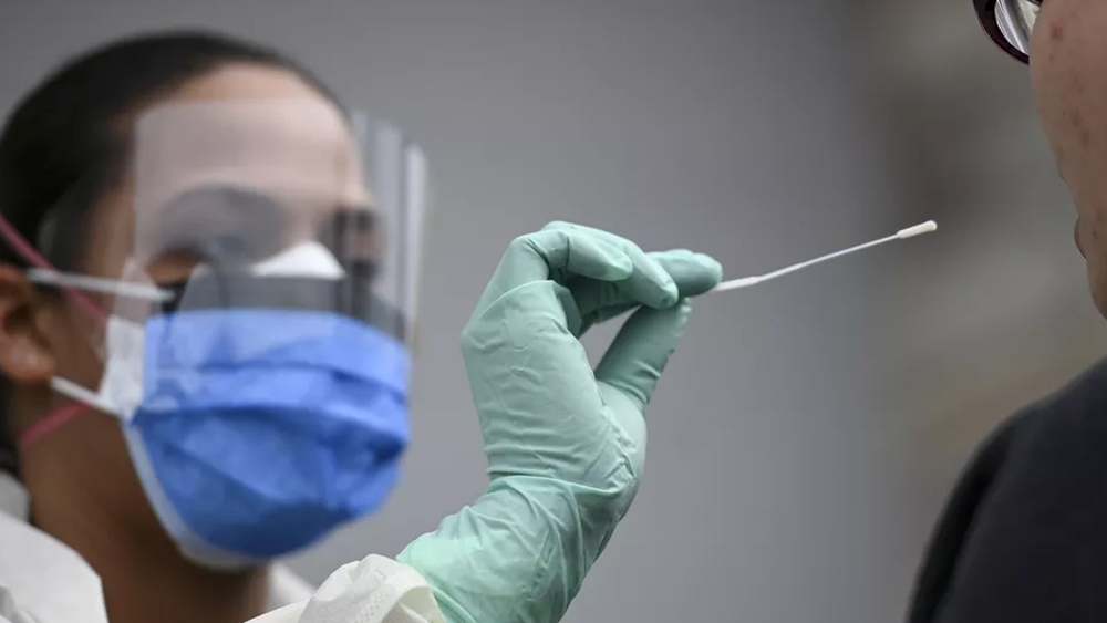 Despite name entry, man leaves center without providing sample for test