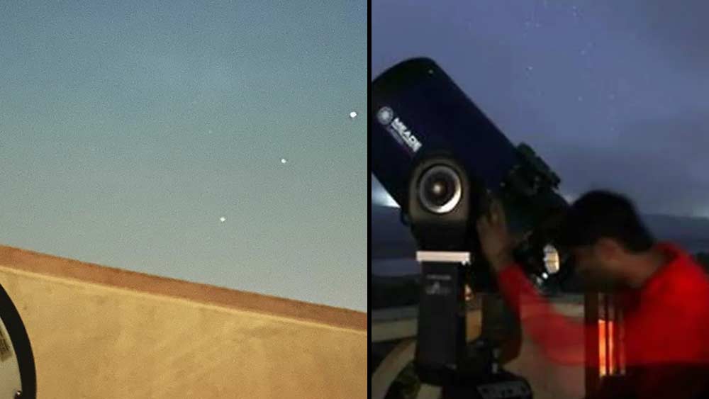 লাইট-সাউন্ড-ক্যামেরার অবসরে তাঁর সময় কাটত আকাশের চাঁদ-তারাদের সঙ্গেই।