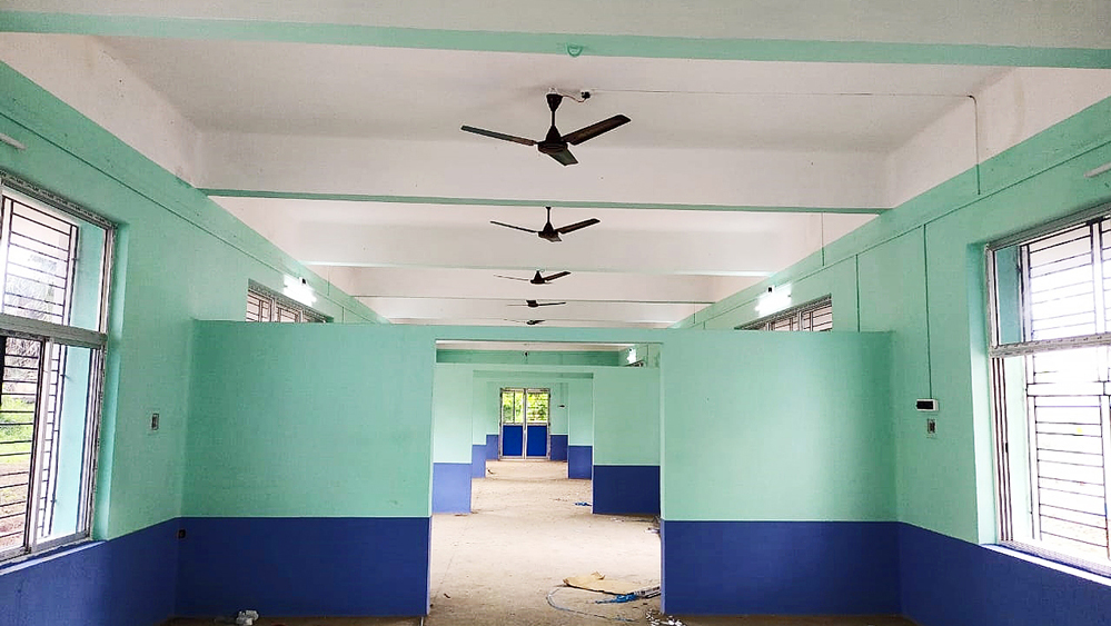 Work on the new Covid Hospital is nearing completion