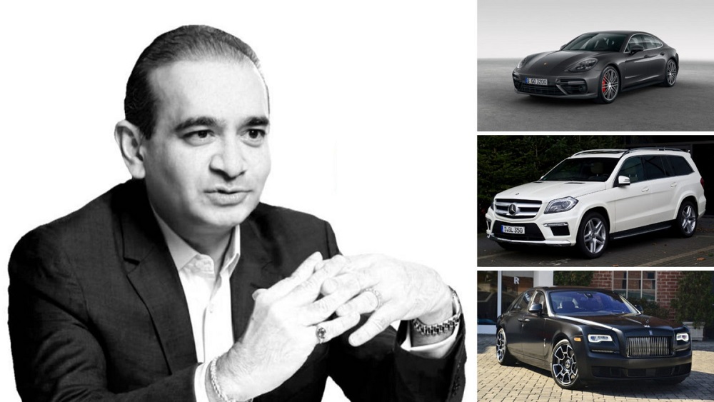 মার্চের মাঝামাঝি মার্সিডিজ বেঞ্জ-সহ নীরব মোদীর মোট ১৩টি গাড়ি নিলামে তোলে ইডি, যার মধ্যে শামিল ছিল বহুমূল্য রোল্‌স রয়েস গোস্ট-ও। ভারতীয় বাজারে এই গাড়ির দামই শুরু ৬ কোটি ৮৩ লক্ষ টাকা থেকে।