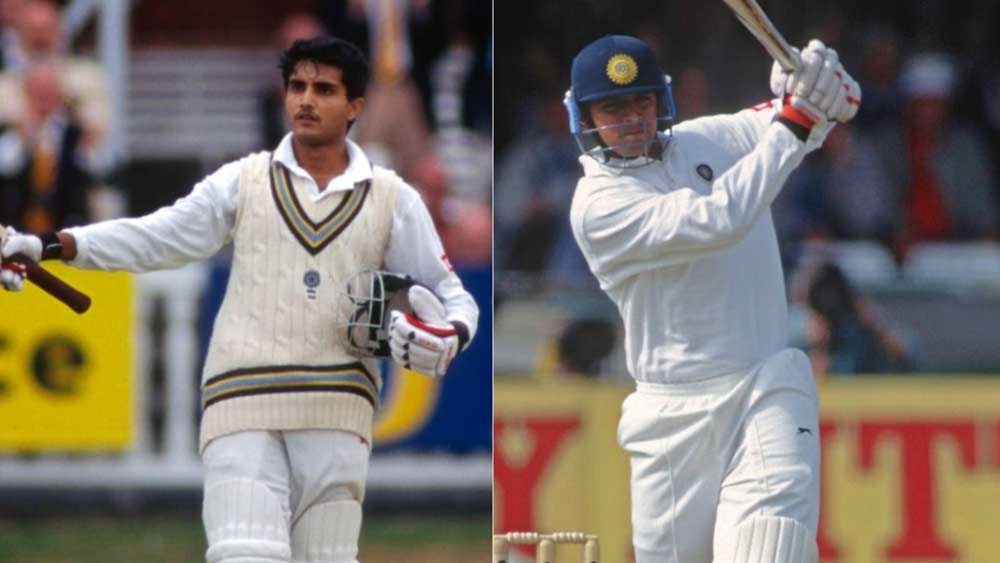 সেই টেস্টেই অভিষেক হয়েছিল রাহুল দ্রাবিড়ের। অভিষেক টেস্টে শতরানের দোরগোড়ায় পৌঁছে গিয়েছিলেন তিনি। সাতে নেমে থেমেছিলেন ৯৫ রানে। ৩৬৩ মিনিট ক্রিজে থেকে ২৬৭ বল খেলেছিলেন। ইনিংসে ছিল ছয়টি বাউন্ডারি। সৌরভের সঙ্গে ষষ্ঠ উইকেটের জুটিতে ৯৪ রান যোগ করেছিলেন শ্রীযুক্ত নির্ভরযোগ্য।