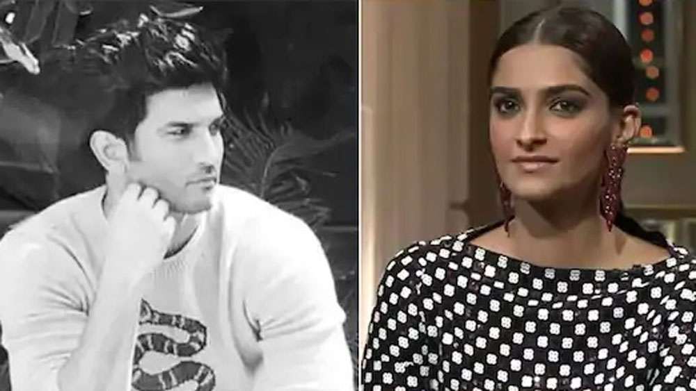 সোশ্যাল মিডিয়ায় বরাবর সক্রিয় সোনম কপূর। সুশান্তকে চেনেন না বলে একবার ‘কফি উইথ করণ’-এ মন্তব্য করেছিলেন তিনি। তার পরেও সুশান্তের মৃত্যুতে তিনি শোকপ্রকাশ করেন ইনস্টাগ্রামে। লেখেন, ‘‘তোমার আত্মা শান্তি পাক।’’ সে নিয়ে সমালোচনার মুখে না পড়লেও, টুইটারে সুশান্তকে নিয়ে মন্তব্য করতে গিয়ে ঝামেলায় জড়িয়ে পড়েন সোনম।