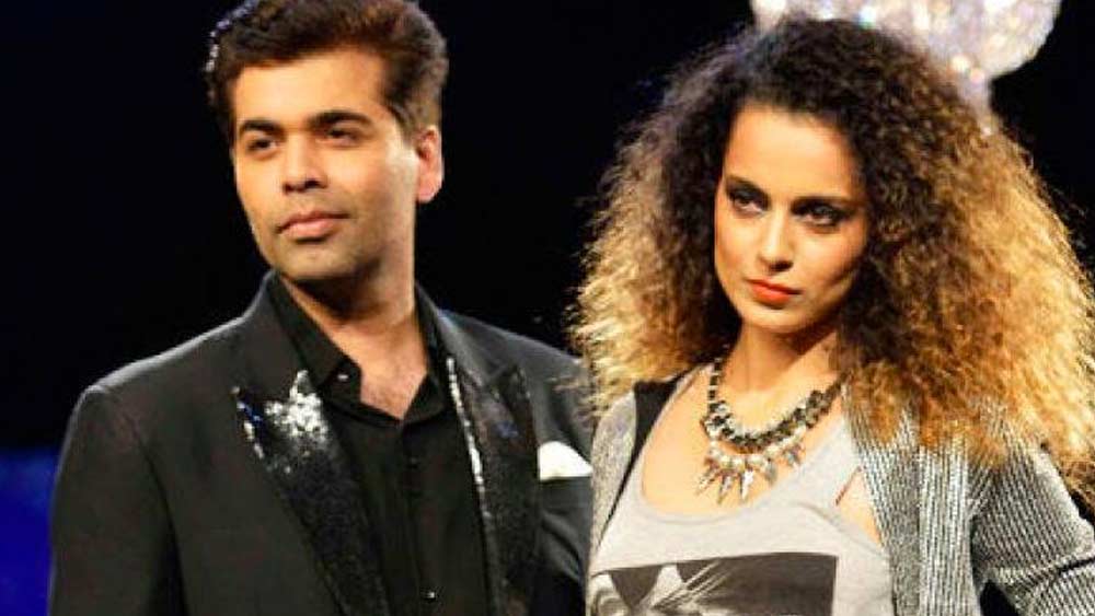 স্বজনপোষণ প্রশ্নে বহু দিন ধরেই সোচ্চার কঙ্গনা। এর আগে সরাসরি তিনি কর্ণ জোহরকে অভিযুক্ত করেছিলেন। সেই টক শো-এর অংশবিশেষ এখন ভাইরাল।