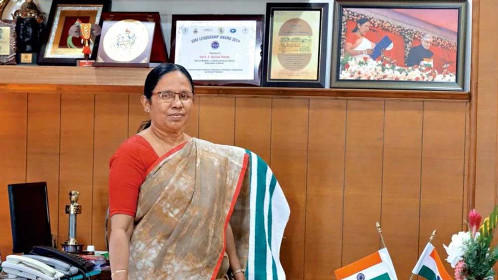 আদতে কান্নুর জেলার বাসিন্দা শৈলজা বর্তমানে পিনারাই বিজয়নের মন্ত্রিসভায় দু’জন মহিলা বিধায়কের এক জন। জন্ম ১৯৫৬ সালের ২০ নভেম্বর। ছোট থেকেই স্বপ্ন ছিল শিক্ষিকা হওয়ার। বিজ্ঞানে স্নাতক শৈলজা এর পর শিক্ষাবিজ্ঞান নিয়ে পড়াশোনা করেন বিশ্বেশ্বরায়া কলেজ থেকে।