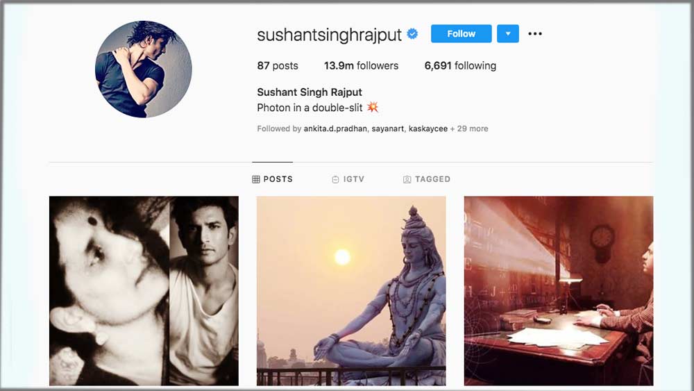 অর্থাৎ মৃত্যুর পরেও সুশান্তের সোশ্যাল মিডিয়া হ্যান্ডল নিয়ে কেউ বা কারা যা ইচ্ছে তাই করে চলেছেন। এই মর্মে পুলিশের কাছে অভিযোগ জানান সুশান্ত সিংহ রাজপুতের পারিবারিক বন্ধু নীলোৎপল।