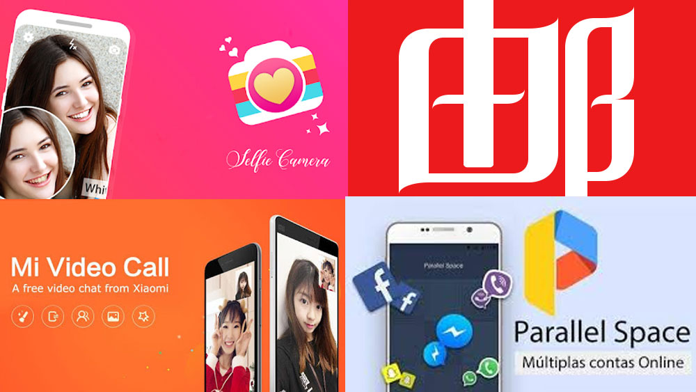 সেলফি সিটি, মেল মাস্টার, প্যারালাল স্পেস, এমআই ভিডিয়ো কল-শাওমি