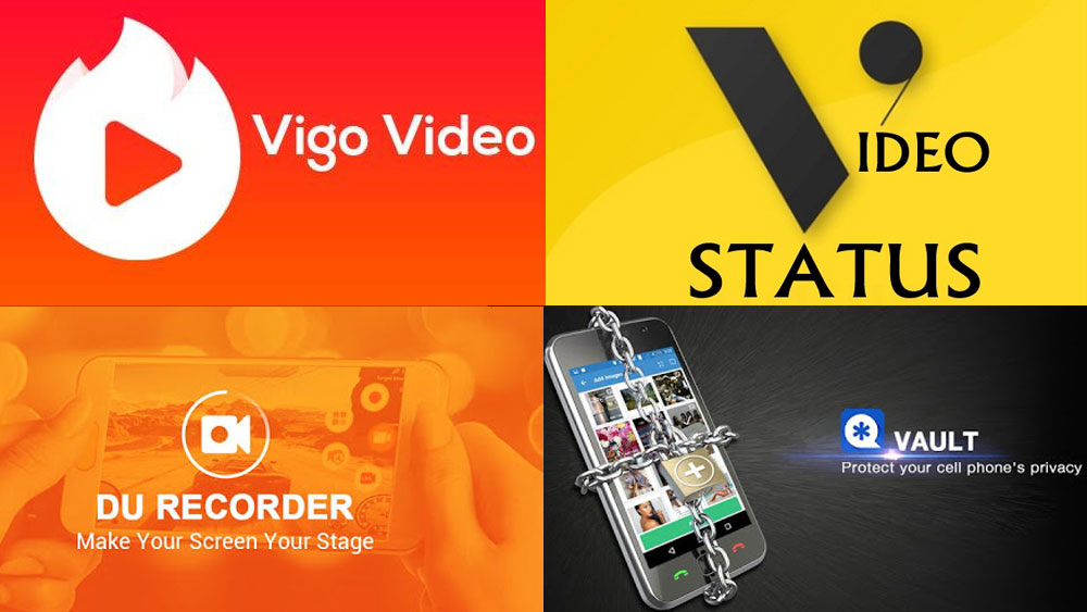 ভিগো ভিডিয়ো, নিউ ভিডিয়ো স্ট্যাটাস, ডিইউ রেকর্ডার, ভল্ট-হাইড