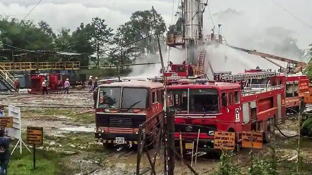 বাঘজানে তীব্র শব্দে বেরোতে থাকা গ্যাসে বায়ু দূষণ হয়েই চলেছে। ছবি: সংগৃহীত।