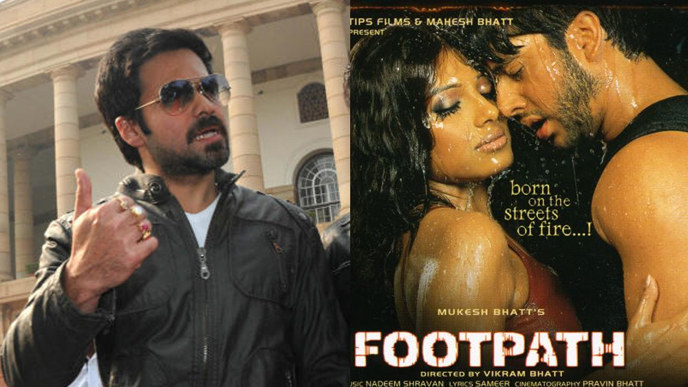 এই ছবিতে অভিনয়ের আগে জ্যোতিষীর পরামর্শ নেন ইমরান। জ্যোতিষীর কথা মতো নিজের নাম পাল্টে করেন ‘ফারহান হাশমী’। সেই নামেই তিনি অভিনয় করেন ‘ফুটপাথ’-এ। তবে এ ছবিতে তিনি ছিলেন সহনায়কের ভূমিকায়। নায়ক নায়িকা ছিলেন আফতাব শিবদাসানি এবং বিপাশা বসু।