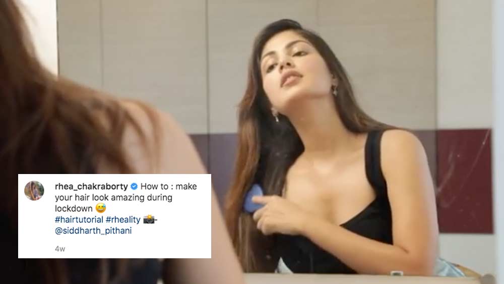 শুধু স্টিল ছবি-ই নয়। ইনস্টাগ্রামে একটি ভিডিয়োও শেয়ার করেছিলেন রিয়া। লকডাউনে বাড়িতে কী করে চুলের যত্ন নেওয়া যায়, তার ভিডিয়ো। সেটাও নাকি ক্যামেরাবন্দি করেন সিদ্ধার্থ-ই।