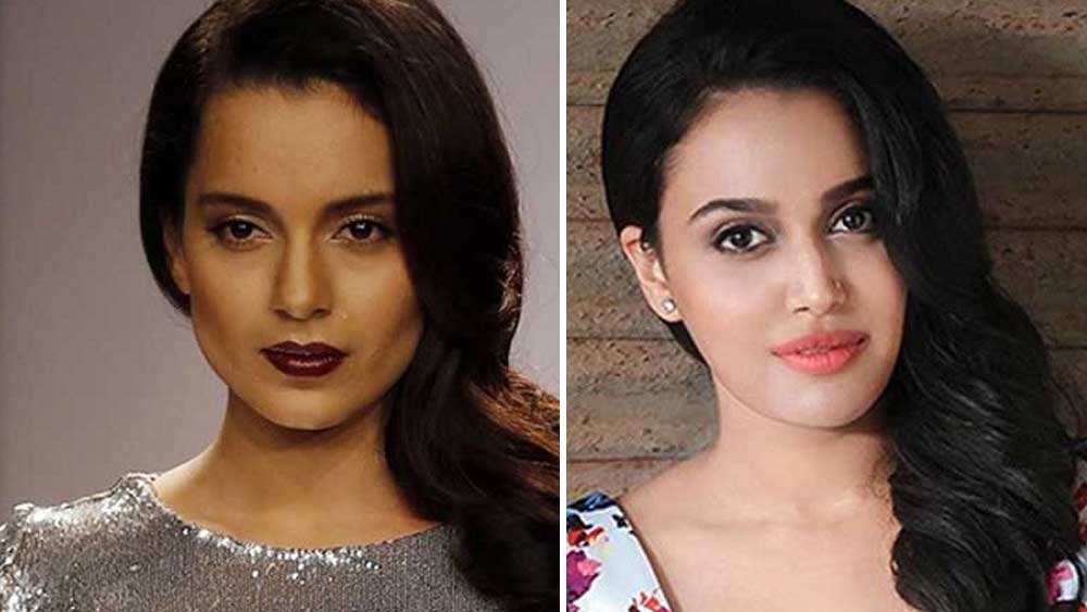 কঙ্গনা এবং স্বরা, ইন্ডাস্ট্রির দুই নায়িকাই সামাজিক বিভিন্ন বিষয়ে সোশ্যাল মিডিয়ায় নিজের বক্তব্য রাখেন। বহু ক্ষেত্রে দু’জনেই প্রশংসিত হয়েছেন। আবার ট্রোলড হতে হয়েছে বহু বারই।