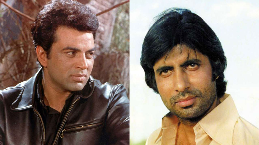 ১৯৭৩ সালে ‘জঞ্জির’ ছবির মাধ্যমে ‘অ্যাংরি ইয়ং ম্যান’ অমিতাভকে পায় বলিউড। অথচ শুরুতে এই ছবিটি করার কথা ছিল ধর্মেন্দ্রর। কিন্তু চিত্রনাট্যকার সেলিম-জাভেদ জেদ ধরায় শেষ পর্যন্ত অমিতাভকেই ছবিতে নিতে বাধ্য হন প্রযোজক প্রকাশ মেহরা।