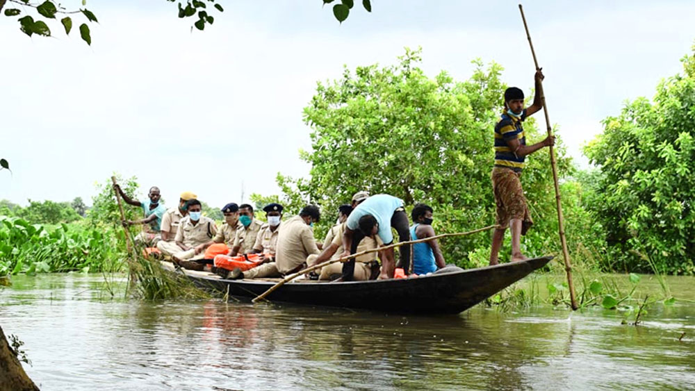 Administration claimed flood situation is improving