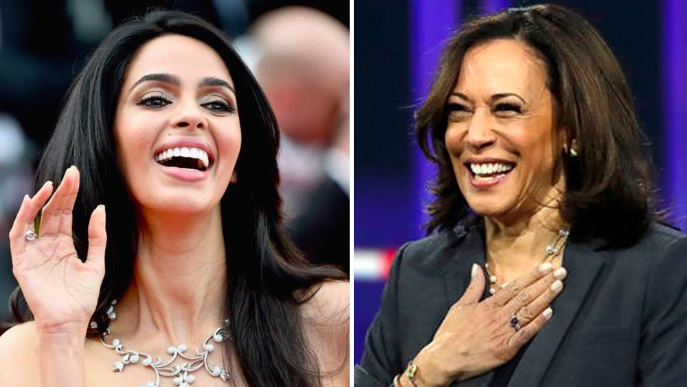 প্রেসিডেন্ট পদে ডেমোক্র্যাট প্রার্থী জো বাইডেন যাঁকে ভাইস প্রেসিডেন্ট হিসেবে মনোনীত করেছেন, সেই কমলা হ্যারিসের অনুকরণে তৈরি একটি চরিত্রে অভিনয় করেছিলেন মল্লিকা!