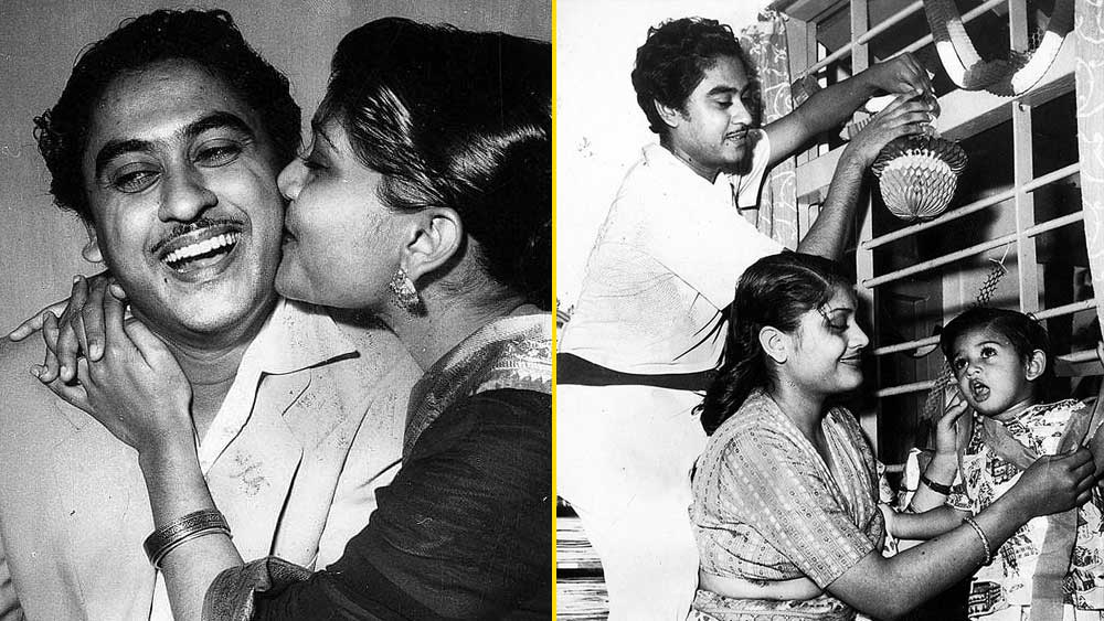 কিশোর কুমারের প্রথম স্ত্রী ছিলেন রুমা গুহ ঠাকুরতা ( তখন রুমা দেবী)। ১৯৫০-৫৮, আট বছর স্থায়ী হয়েছিল তাঁদের দাম্পত্য। ১৯৫২ সালে জন্ম হয় তাঁদের একমাত্র সন্তান, অমিতের।