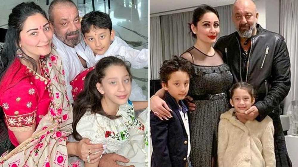 মান্যতার সহজ সরল স্বভাব ভাল লেগেছিল সঞ্জয়ের। দু’বছরের প্রেমপর্বের পরে ২০০৮-এর ফেব্রুয়ারিতে মান্যতাকে বিয়ে করেন সঞ্জয়। ২০১০-এ জন্ম হয় তাঁদের যমজ সন্তানের। সঞ্জয়ের অতীতের অসংখ্য সম্পর্কের কোনওটাই ছায়া ফেলেনি তাঁর তৃতীয় দাম্পত্যে। জীবনের কঠিন সময়েও তাঁর পাশে স্তম্ভের মতো আছেন স্ত্রী, মান্যতা।