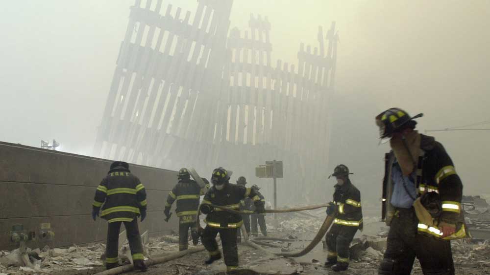 ধ্বংসস্তূপে জীবনের খোঁজ।