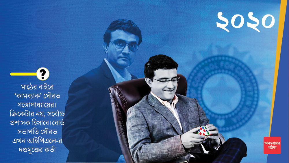 প্রশাসক হিসেবে মসৃণ ভাবে মরুশহরে আইপিএল পরিচালনা করার চ্যালেঞ্জের মুখে বোর্ড সভাপতি সৌরভ গঙ্গোপাধ্যায়। গোলাপি বলে দিন-রাতের টেস্ট ম্যাচ সফল ভাবে আয়োজন করায় তাঁর থেকে প্রত্যাশা বেড়েছে ক্রিকেটজনতার।