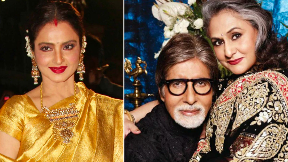 সেই অমিতাভের সঙ্গে রেখার সম্পর্ক ঘিরে গুঞ্জন তাঁর কেমন লাগে? প্রশ্ন এসেছিল জয়ার কাছে। বলেছিলেন, সে সব তাঁর খুবই সস্তা বলে মনে হয়।