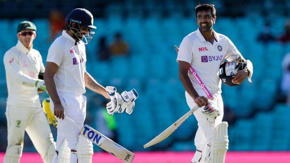 পাহাড়ের মতো মাটি কামড়ে লড়াই করেছেন অশ্বিন এবং হনুমা। অশ্বিন ১২৮ বলে ৩৯ এবং হনুমা ১৬১ বলে ২৩ রান করে অপরাজিত থাকেন। তাঁদের প্রতিরোধ টেস্ট ম্যাচের সাম্প্রতিক অতীতে ম্যাচ বাঁচানোর সেরা লড়াইয়ের মধ্যে অন্যতম হয়ে থাকল।