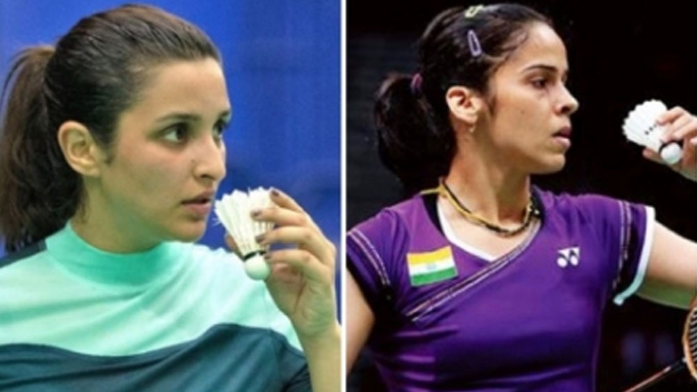 ব্যাডমিন্টন তারকা সাইন নেহওয়ালের বায়োপিকে অভিনয় করছেন পরিণীতি চোপড়া। শ্যুটিং শুরু হয়েছিল ২০১৯ সালের অক্টোবরে। মুক্তির তারিখ এখনও জানা যায়নি।