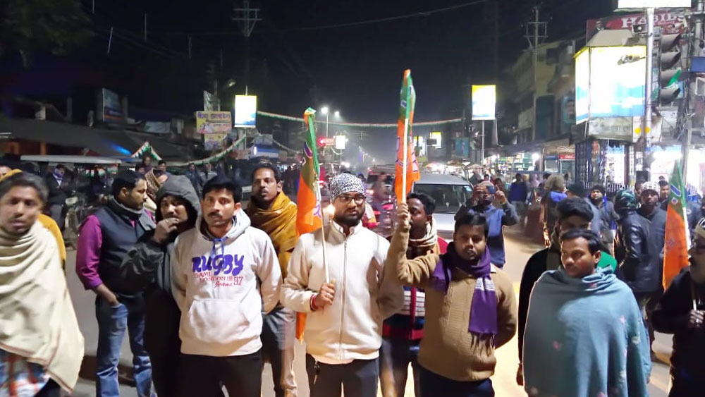 Attack on BJP supporters at Contai allegedly by TMC dgtld