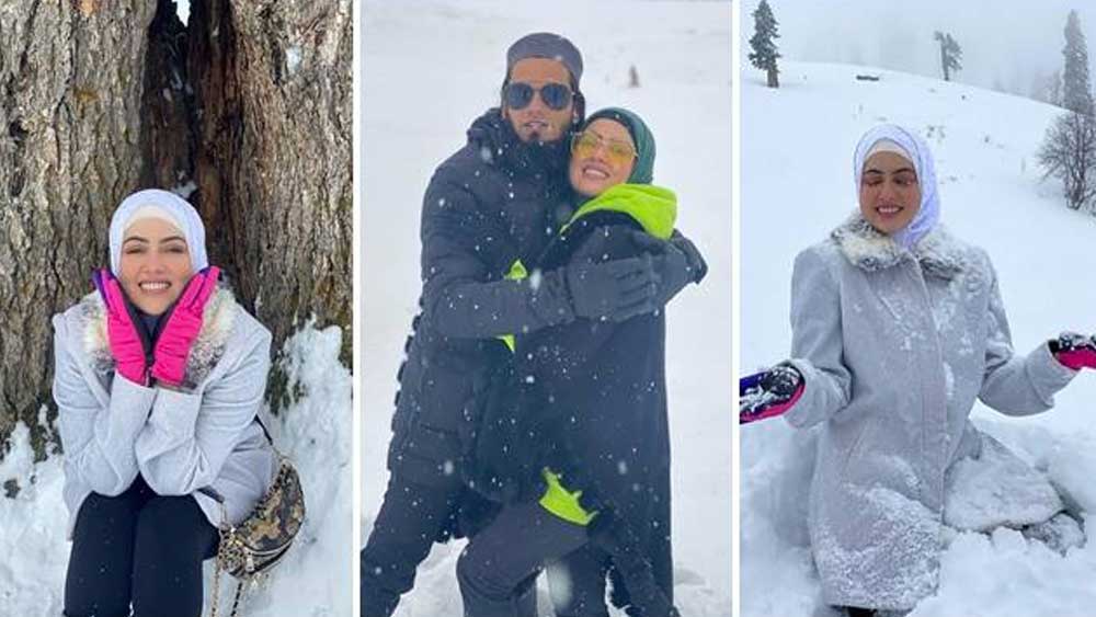 বিয়ের পর কাশ্মীরে হনিমুন কাটান তাঁরা। সেখানে স্বামী মুফতির জন্মদিনও পালন করেন সানা। বিয়েতে পরিবার সানার উপর কোনও চাপ দিয়েছে কি না এ নিয়ে অনেক জল্পনাও হয়েছিল।