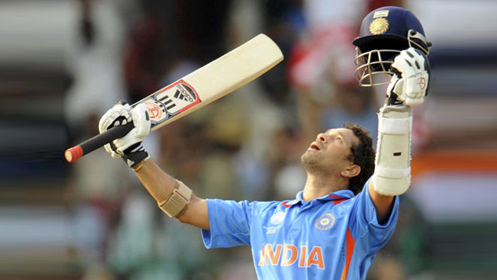 শতরানের পর সচিন।