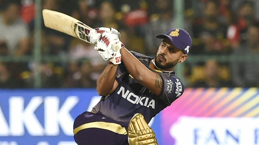 নীতীশ রানা: তাঁর ব্যাট থেকেও নিয়মিত রান এসেছিল সংযুক্ত আরবের মাঠে। দরকার অনুযায়ী রানের গতি বাড়াতেও তিনি পারদর্শী।