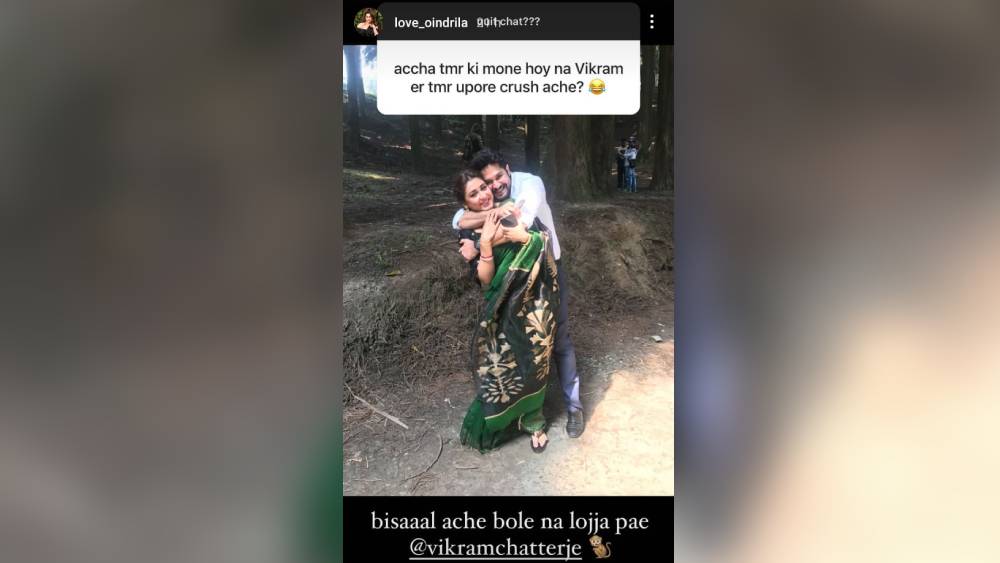 ঐন্দ্রিলার জবাব