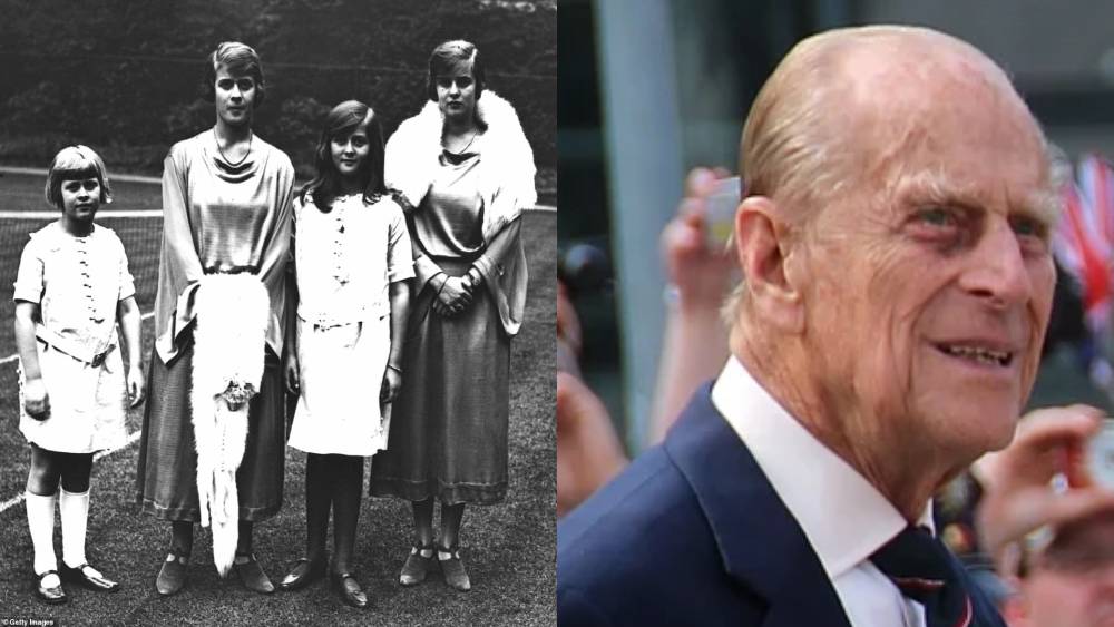 পরবর্তীতে তাঁর ৪ দিদির থেকে বিচ্ছিন্ন হয়ে বড় হয়েছিলেন ফিলিপ। দিদিদের মধ্যে ৩ জন মার্গারিটা, সেসিল এবং সোফির বিয়ে হয়েছিল জার্মান অভিজাতদের সঙ্গে। তাঁদের স্বামীরা ছিলেন হিটলারের নাজি দলের সদস্য। চতুর্থ বোনের নাম ছিল থিয়োডরা।