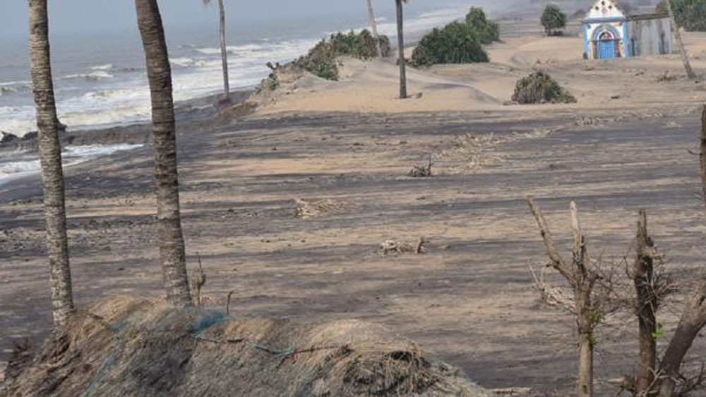 সমুদ্রের নোনা জল মাটিকে আরও লবণাক্ত করে তোলে। যার ফলে ফসল নষ্ট হতে শুরু করে। চাষাবাদ প্রায় অসম্ভব হয়ে যায়।