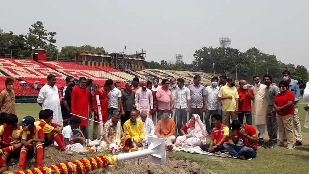 ইস্টবেঙ্গলে বারপুজো