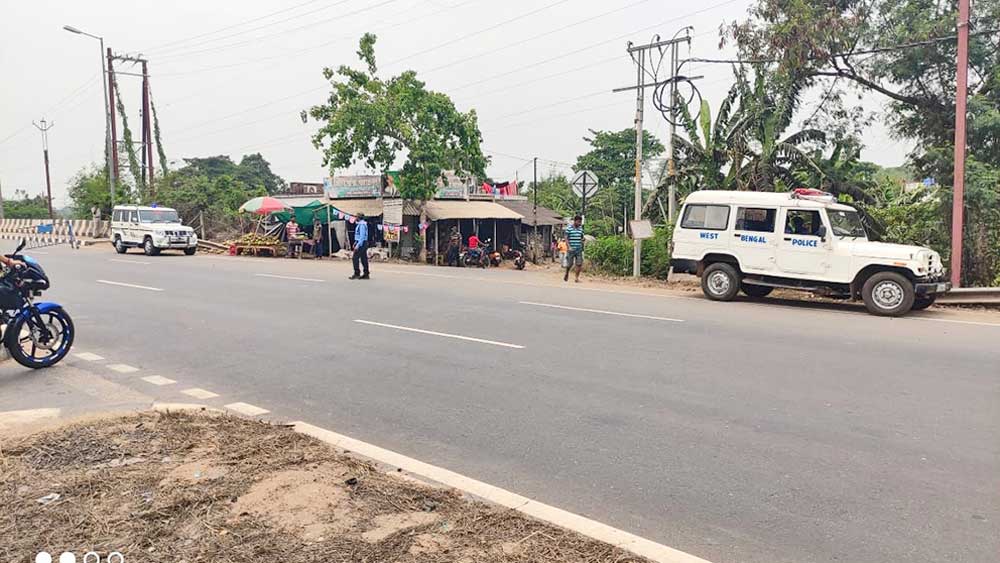 জানবাড়ে ৬ নম্বর জাতীয় সড়কের উপরে অপহরণস্থল। 